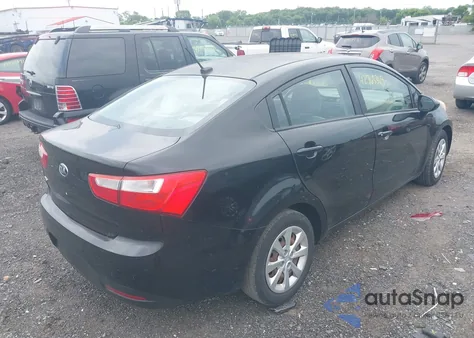 2013 Kia Rio Lx z USA, uszkodzony, nr VIN KNADM4A32D6176781